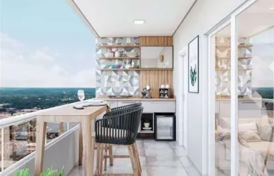 Apartamento com 2 quartos para alugar na Rua Forte, 471, Canto do Forte, Praia Grande