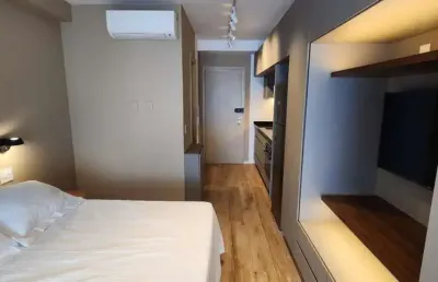 Apartamento com 1 quarto(s) e 1 banheiro(s) para alugar, 31 m² por r$ 5100 / mês