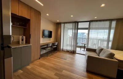 Apartamento com 1 quarto(s) e 1 banheiro(s) para alugar, 41 m² por r$ 5125 / mês