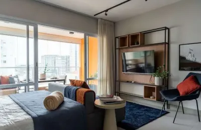 Apartamento com 1 quarto(s) e 1 banheiro(s) para alugar, 48 m² por r$ 4890 / mês