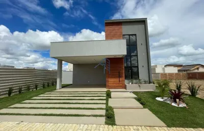 Casa em condomínio fechado com 3 quartos à venda na anel de contorno, cond. horto premier, 136, primavera, vitória da conquista por r$ 730.000