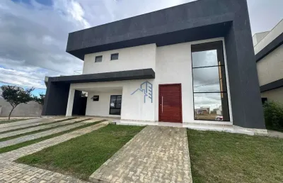 Casa em condomínio fechado com 4 quartos à venda na conquista-barra do choça, 02, primavera, vitória da conquista por r$ 1.150.000