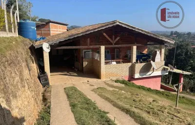 Chácara com 3 dormitórios à venda, 2000 m² por r$ 370.000,00 - cruz almas - araçariguama/sp