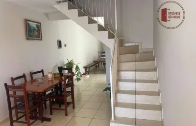 Sobrado com 3 dormitórios à venda, 169 m² por r$ 600.000,00 - jardim villaça - são roque/sp