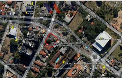 A esquina mais visada de betim disponível a venda. alto da av. governador valadares e praça milton campos