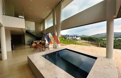Casa com vista maravilhosa no condomínio valle da serra - betim/mg