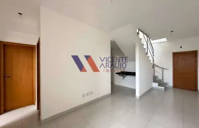 Cobertura duplex de 2 quartos a venda, bairro espírito santo em betim.