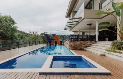 Casa de alto padrão com 4 suites à venda, residencial monteserrat em betim.