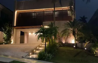 Casa em condomínio fechado com 4 quartos à venda na rua das azaléias, alphaville ii, salvador por r$ 3.700.000