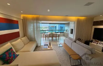 Apartamento com 3 quartos à venda na avenida luís viana filho, paralela, salvador, 113 m2 por r$ 1.130.000