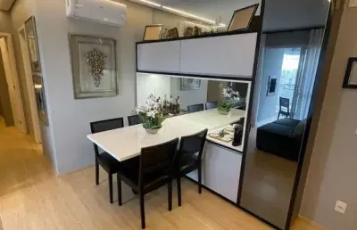 Spot centro, alto, 58 m2, decorado, porteira  fechada 565.000,