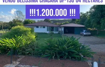 Vendo belíssima chácara df-130 04 hectares !!!1.200.000!!!