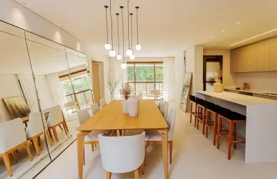 Apartamento com 3 suítes e escritório no atiradores