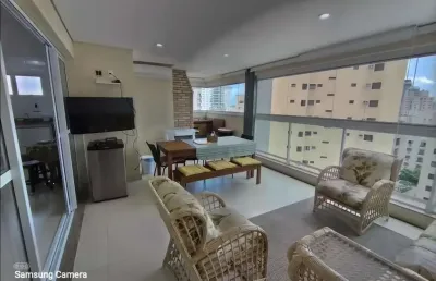 Apartamento para venda em guarujá, praia da enseada, 3 dormitórios, 1 suíte, 3 banheiros, 2 vagas