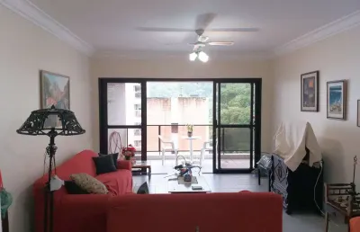 Apartamento para venda em guarujá, praia de pitangueiras, 3 dormitórios, 1 suíte, 2 banheiros, 2 vagas