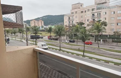 Apartamento para venda em guarujá, praia da enseada, 3 dormitórios, 1 banheiro, 1 vaga