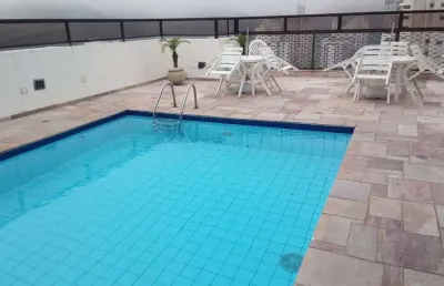 Apartamento para locação em guarujá, pitangueiras, 3 dormitórios, 1 suíte, 2 banheiros, 2 vagas