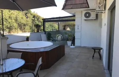 Apartamento cobertura duplex em várzea, teresópolis/rj