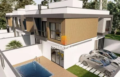 Sobrado com 3 dormitórios à venda, 111 m² por r$ 614.000,00 - residencial príncipe - itapoá/sc