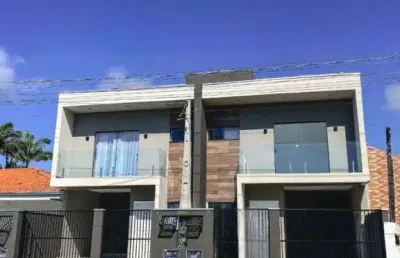 Sobrado com 3 dormitórios à venda, 116 m² por r$ 490.000,00 - volta ao mundo i - itapoá/sc