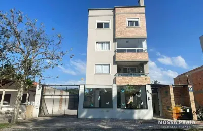 Pronto para morar! apartamento mobiliado e equipado a apenas 250 metros do mar! à venda, 83 m² por r$ 469.000 - mariluz - itapoá/sc
