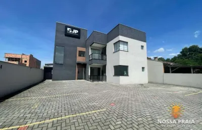 Apartamento mobiliado com 2 dormitórios à venda, 78 m² por r$ 430.000 - jardim perola do atlântico - itapoá/sc