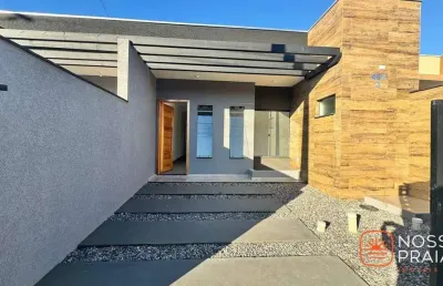 Casa com 2 dormitórios à venda, 57 m² por r$ 299.000,00 - itapoá - itapoá/sc