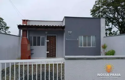 Casa com 2 dormitórios à venda, 53 m² por r$ 290.000,00 - volta ao mundo i - itapoá/sc