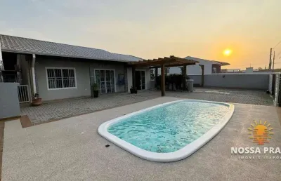 Casa com 4 dormitórios à venda, 190 m² por r$ 825.000,00 - itapema do sai - itapoá/sc