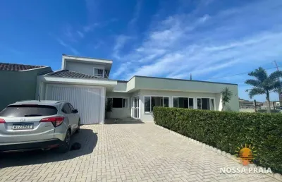 Imperdível!! casa a 650 metros do mar com 3 dormitórios à venda, 194 m² por r$ 850.000 - itapema do norte gleba ii - itapoá/sc
