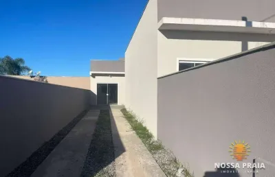 Casa com 2 dormitórios à venda, 55 m² por r$ 249.000,00 - rio gracioso - itapoá/sc