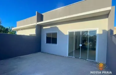 Casa com 2 dormitórios à venda, 55 m² por r$ 249.000,00 - rio gracioso - itapoá/sc