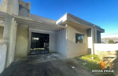 Casa com 2 dormitórios à venda, 54 m² por r$ 289.900,00 - recanto do farol - itapoá/sc