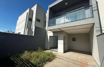 Sobrado com 3 dormitórios à venda, 115 m² por r$ 500.000,00 - santa clara - itapoá/sc