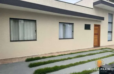 Casa com 3 dormitórios à venda, 77 m² por r$ 689.000,00 - princesa do mar - itapoá/sc