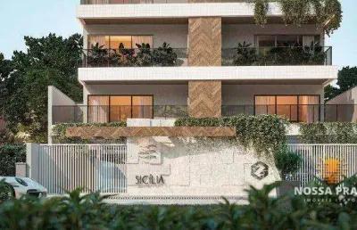 Cobertura com 3 dormitórios à venda, 190 m² por r$ 1.589.000,00 - jardim perola do atlântico - itapoá/sc