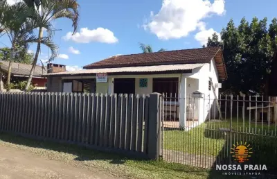 Casa com 2 dormitórios à venda, 56 m² por r$ 265.000,00 - itapema do norte gleba ii - itapoá/sc
