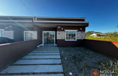 Casa com 3 dormitórios à venda, 90 m² por r$ 390.000,00 - volta ao mundo i - itapoá/sc