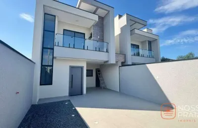 Sobrado com 3 dormitórios à venda, 129 m² por r$ 819.000,00 - rainha do mar - itapoá/sc
