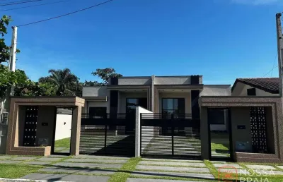 Casa com 3 dormitórios à venda, 80 m² por r$ 529.000,00 - cambijú - itapoá/sc