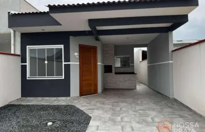 Casa com 3 dormitórios à venda, 88 m² por r$ 420.000,00 - residencial príncipe - itapoá/sc