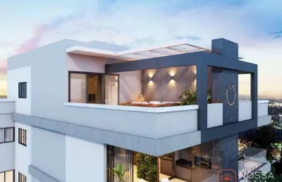 Cobertura com 4 dormitórios à venda, 175 m² por r$ 1.817.000,00 - jardim perola do atlântico - itapoá/sc