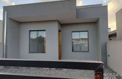Casa com 2 dormitórios à venda, 50 m² por r$ 280.000,00 - são jose - itapoá/sc