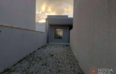 Casa com 2 dormitórios à venda, 49 m² por r$ 270.000,00 - são jose - itapoá/sc