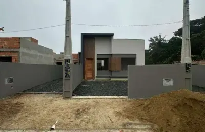 Casa com 2 dormitórios à venda, 47 m² por r$ 250.000,00 - jardim da barra - itapoá/sc