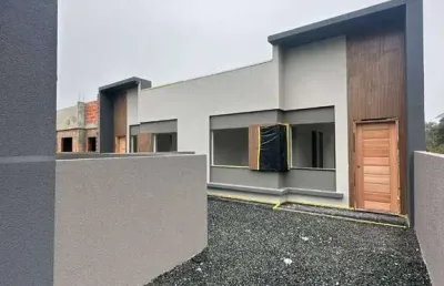 Casa com 2 dormitórios à venda, 47 m² por r$ 250.000,00 - jardim da barra - itapoá/sc