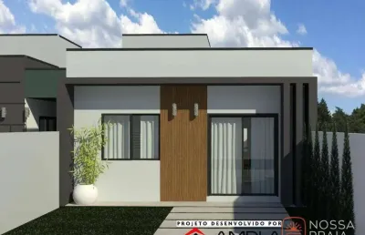 Casa com 3 dormitórios à venda, 75 m² por r$ 550.000,00 - paese - itapoá/sc