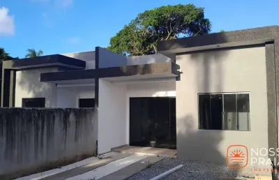 Casa com 2 dormitórios à venda, 55 m² por r$ 320.000 - praia dos veleiros - itapoá/sc