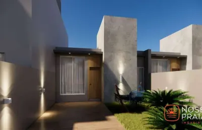 Casa com 2 dormitórios à venda, 55 m² por r$ 300.000,00 - princesa do mar - itapoá/sc