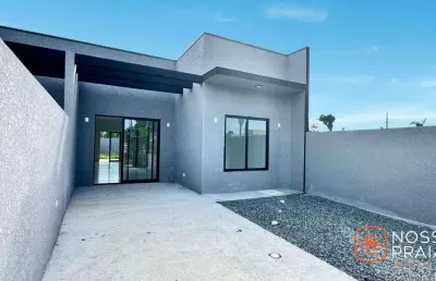 Casa com 3 dormitórios à venda, 89 m² por r$ 419.000,00 - praia dos veleiros - itapoá/sc